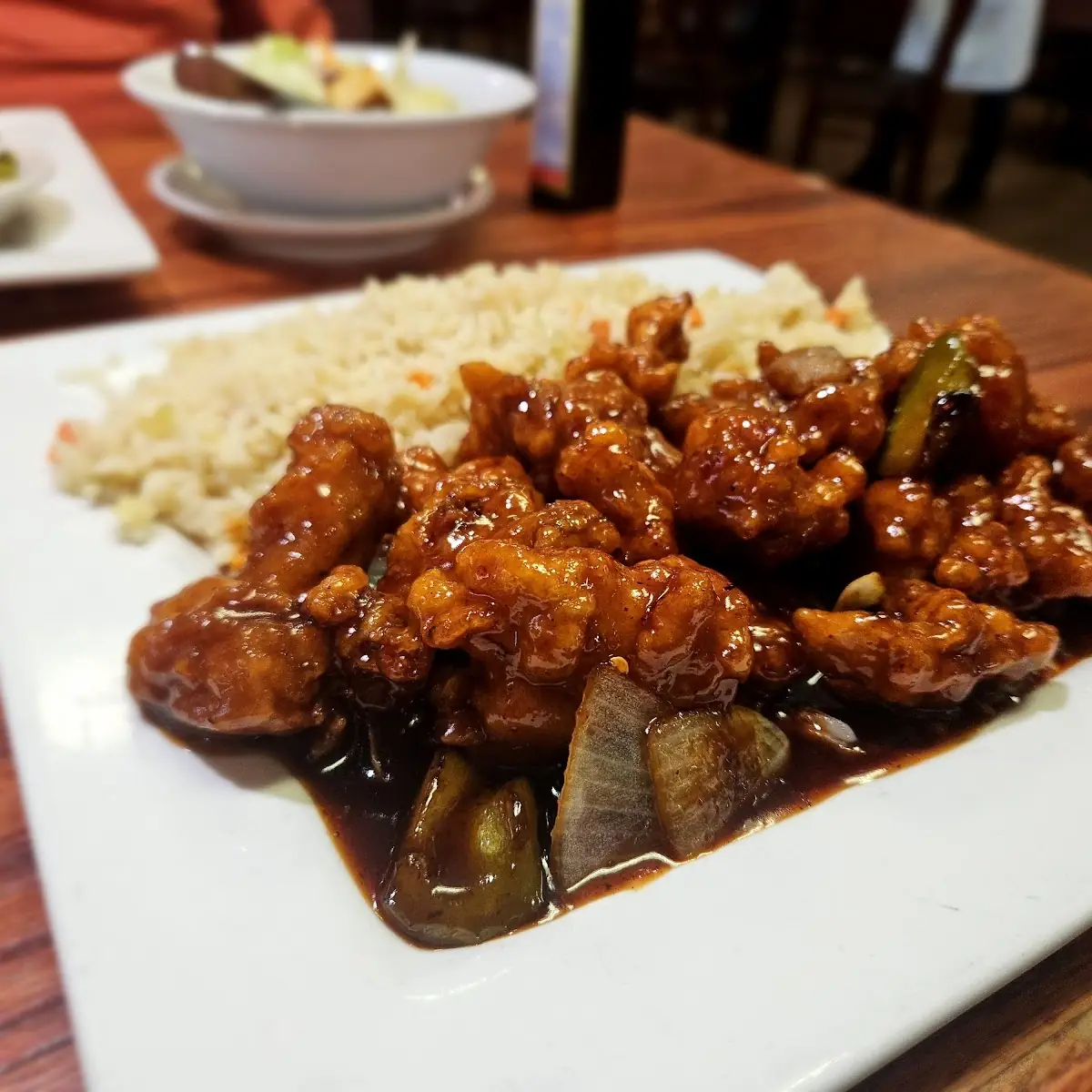General TSO's Chicken Rice