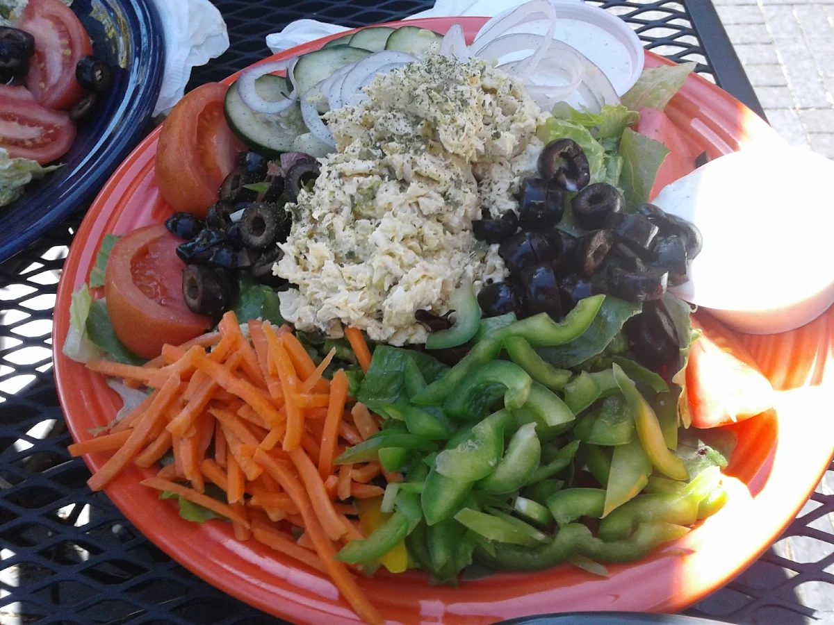 Chicken Salad with Greens