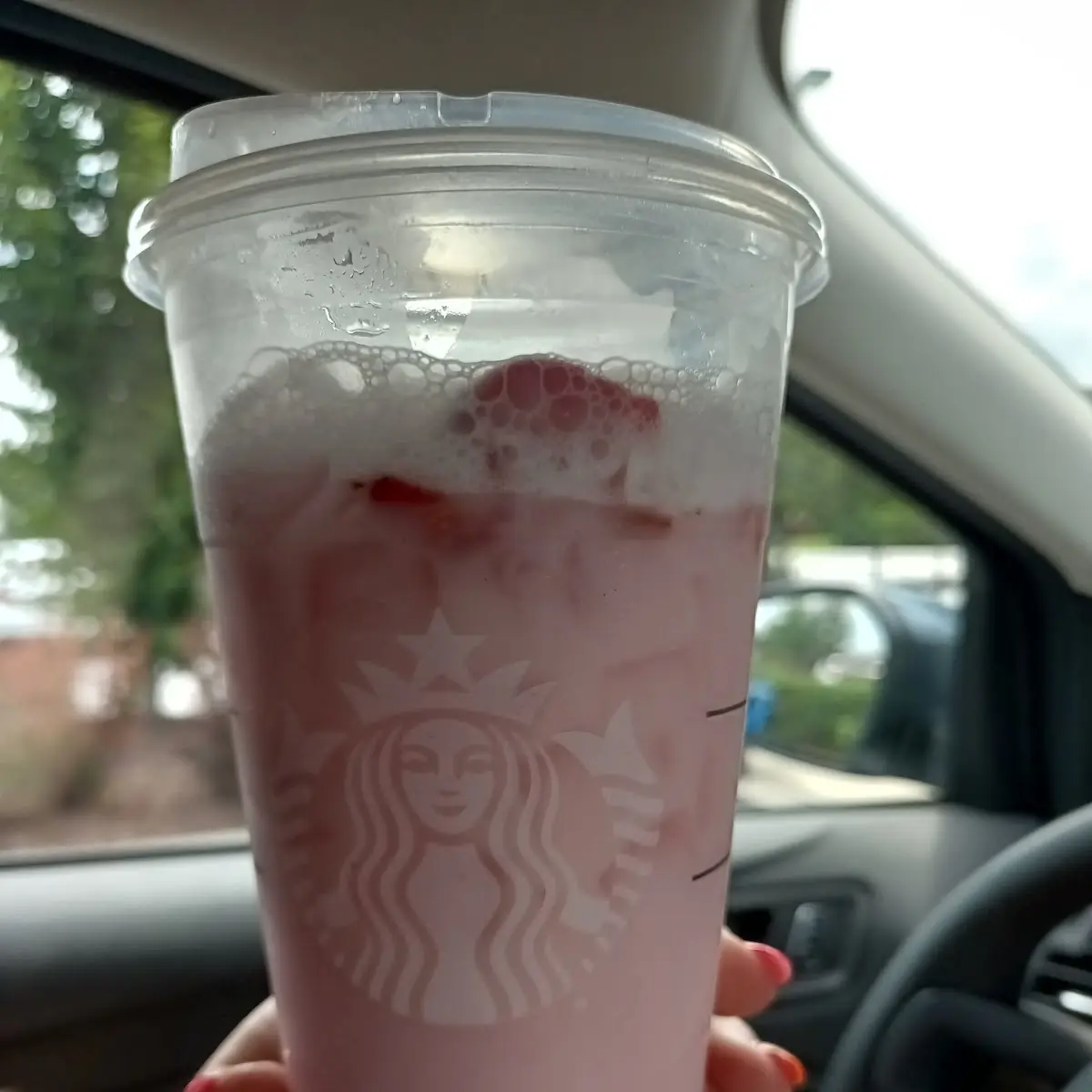 Pink Drink Starbucks Refreshers Beverage