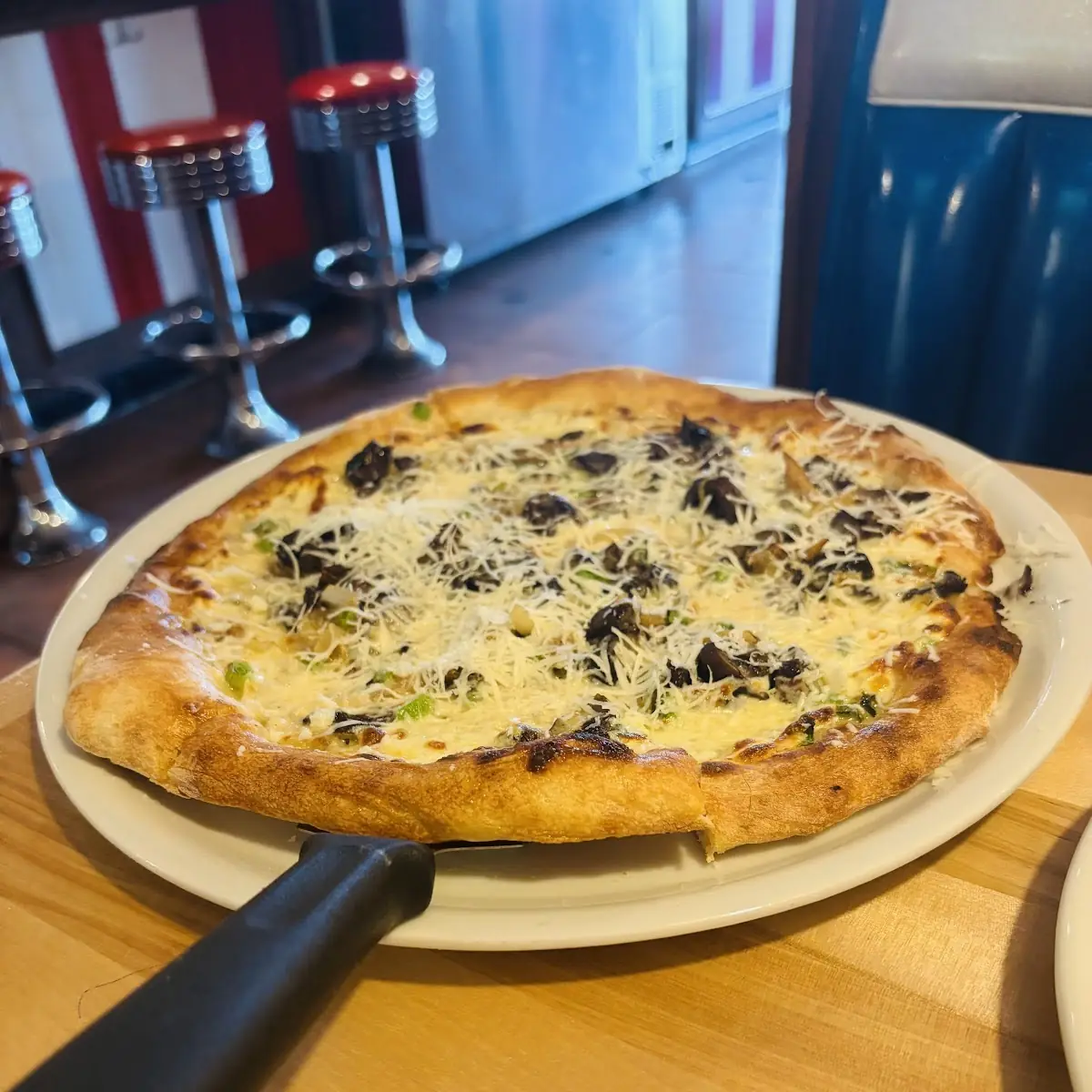 Mushroom Pizza