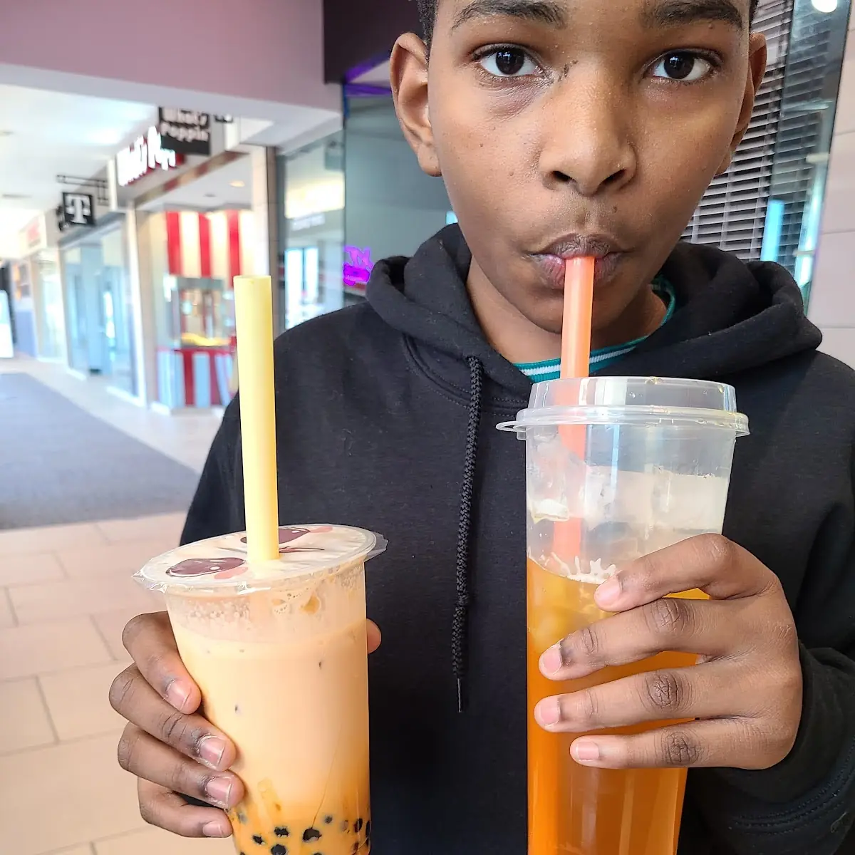 Chai Tea with Boba
