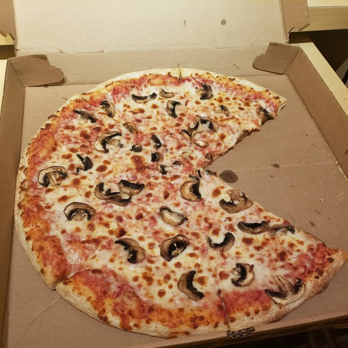 Mushroom Pizza