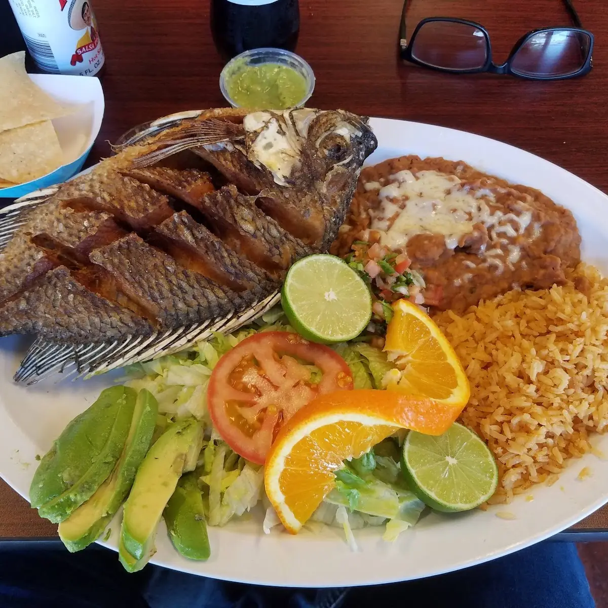 Fried Fish Mojarra