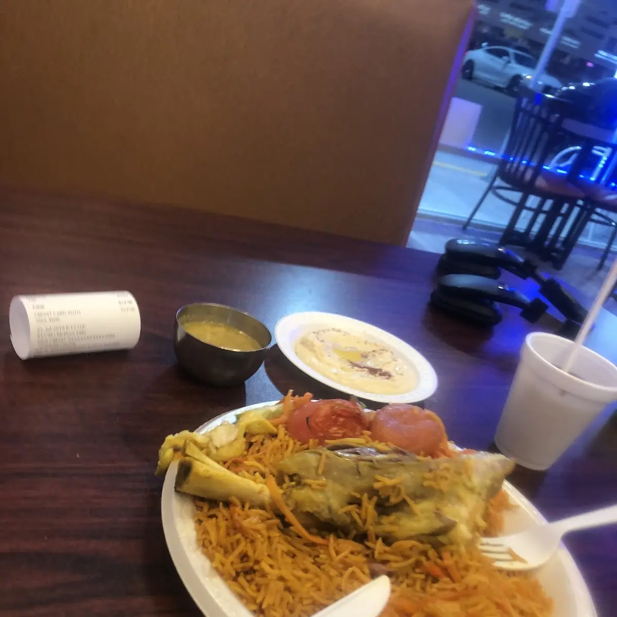 Lamb Shank & Afghani Rice