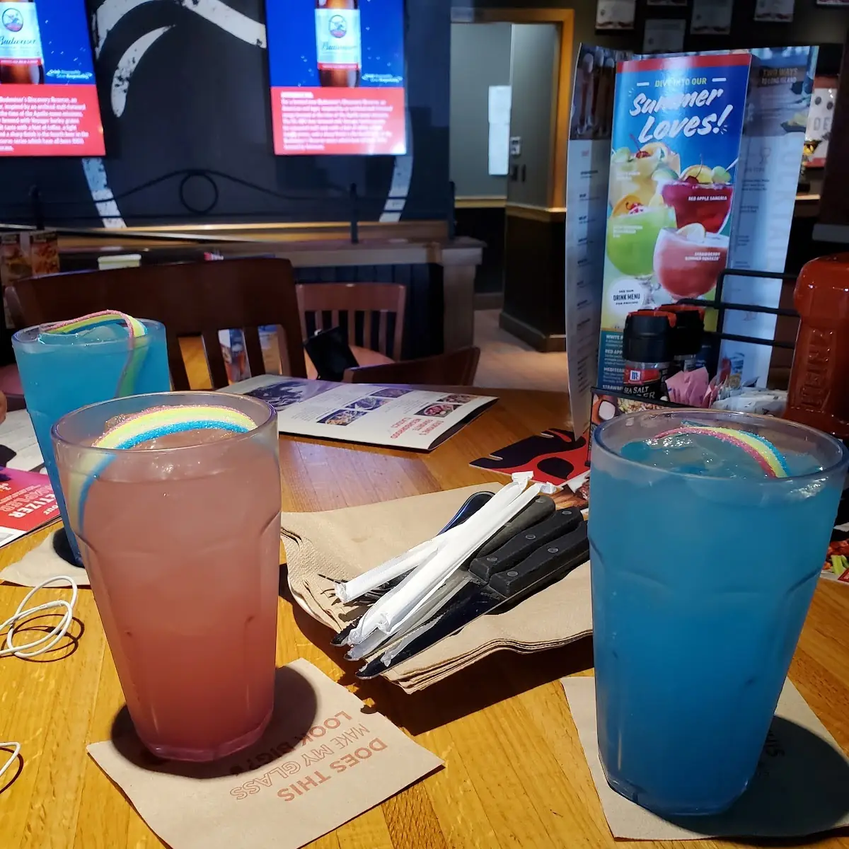 Blue Raspberry Lemonade and Strawberry Lemonade