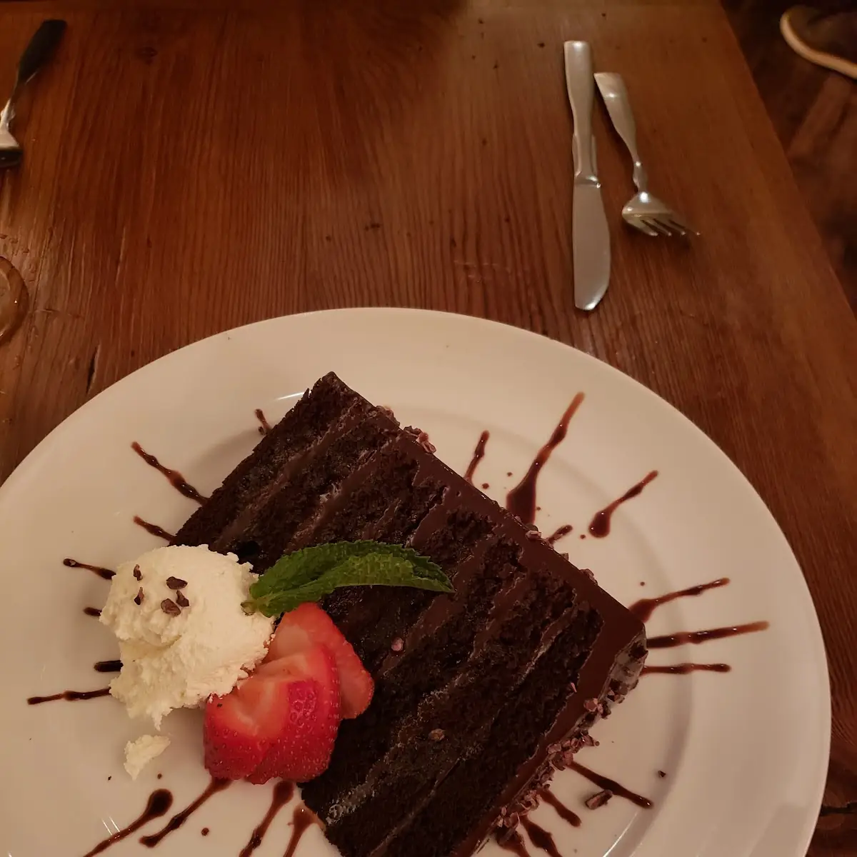 8 Layer Chocolate Cake