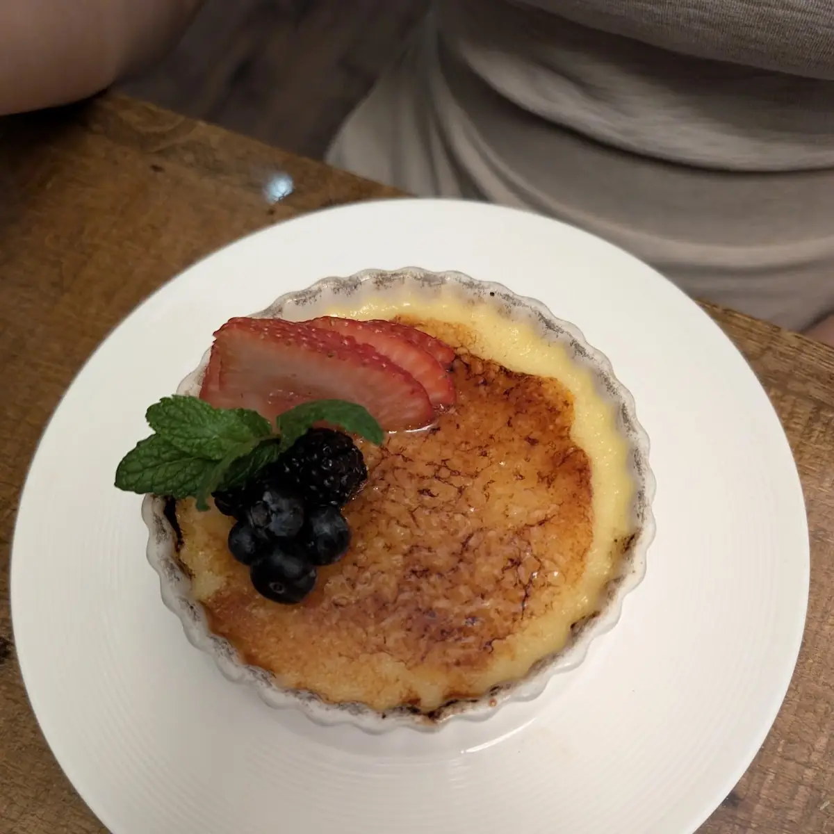 Coconut-Rum Creme Brûlée