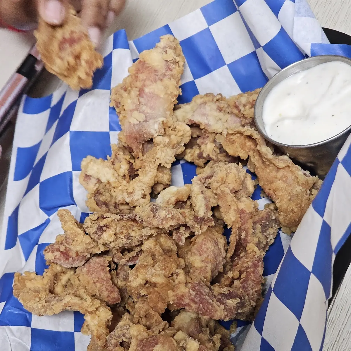 Fried Chicken Bacon