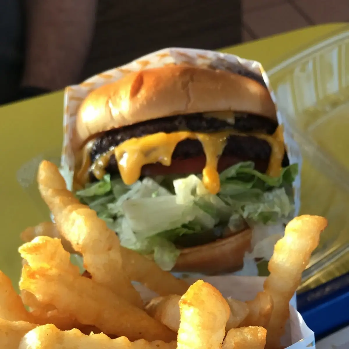 Old Fashioned Double Cheeseburger