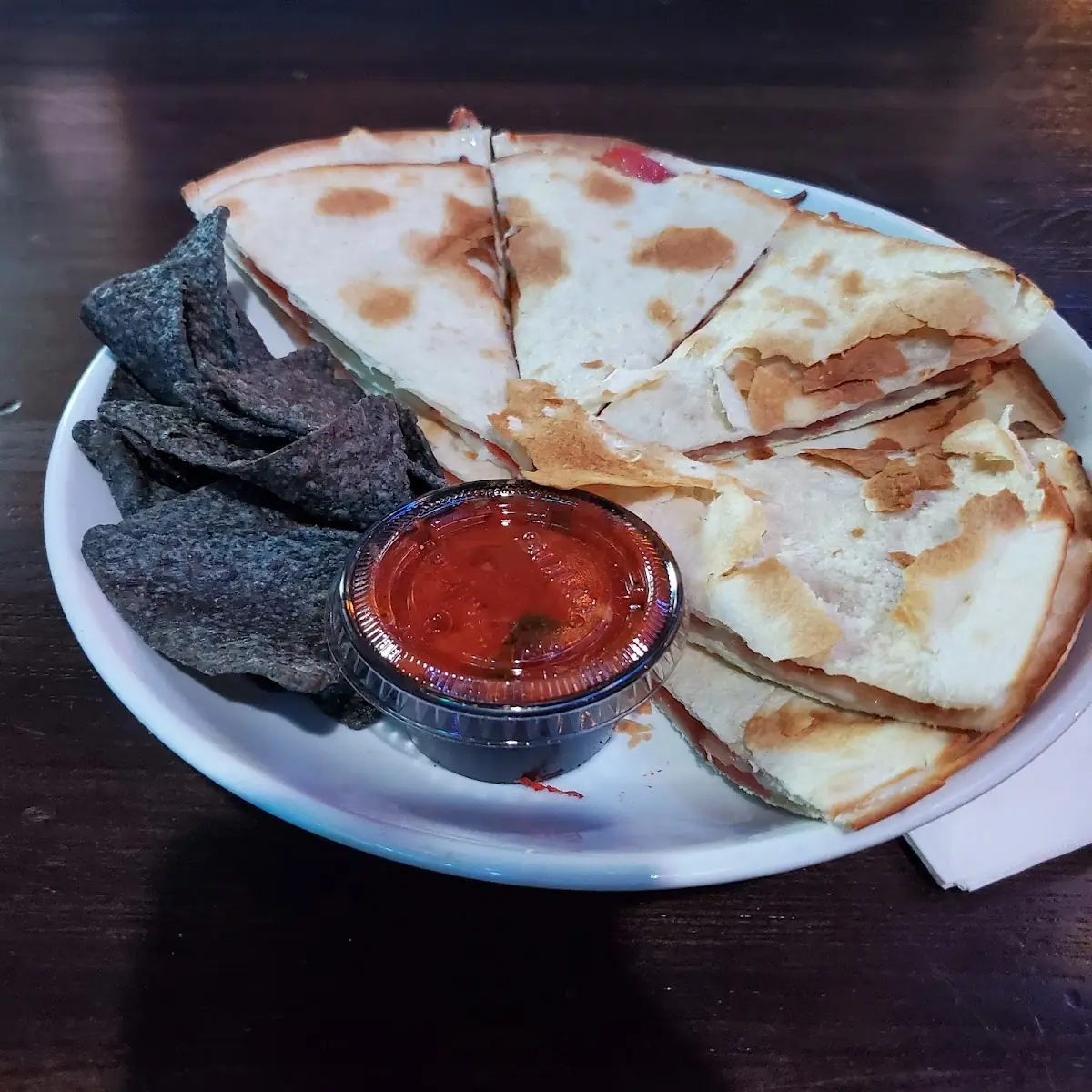 Bacon & Cheese Quesadilla