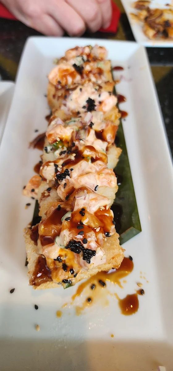 Crisp Salmon Aburi, Meal Set Bistro | Sushi