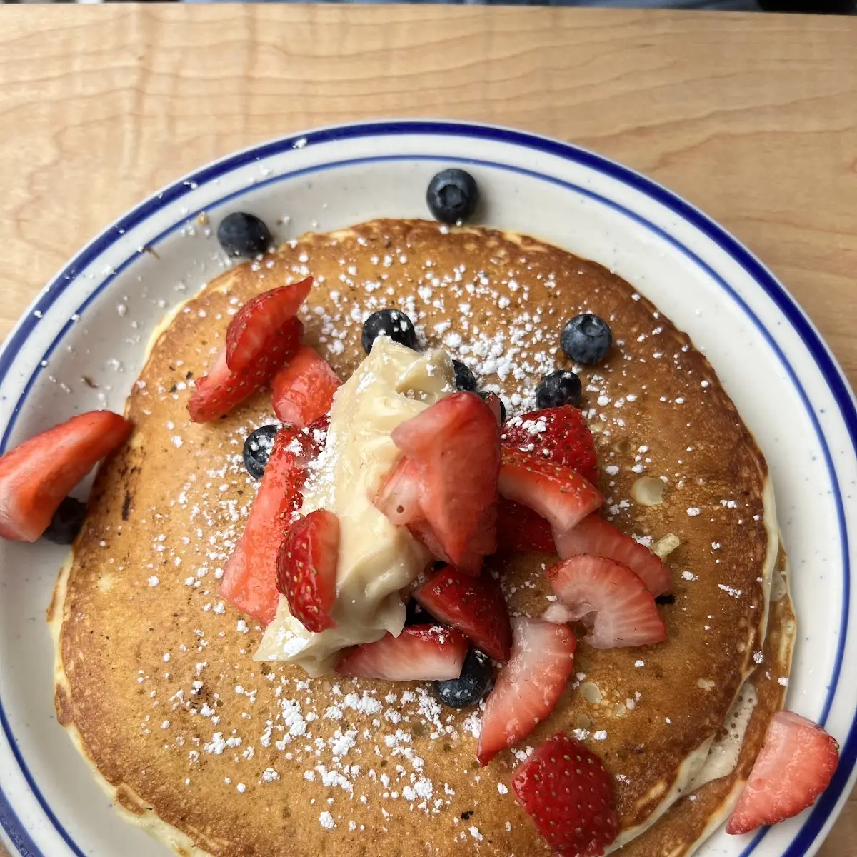 Boston Cream Pancakes