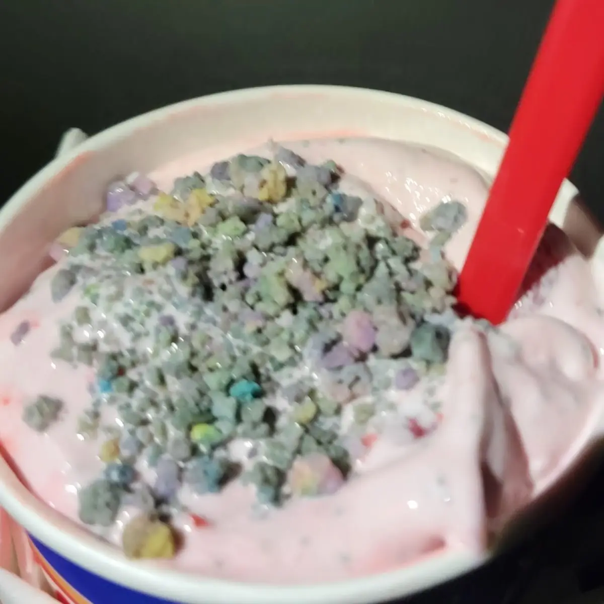 Cotton Candy Blizzard Treat