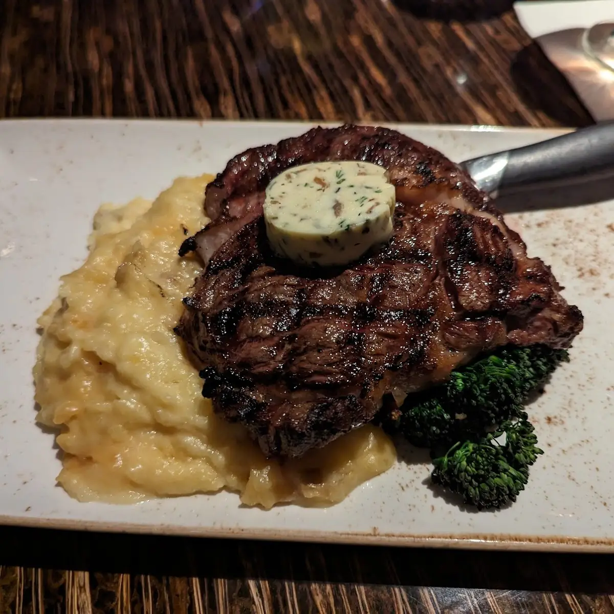 Grilled Rib Eye Steak