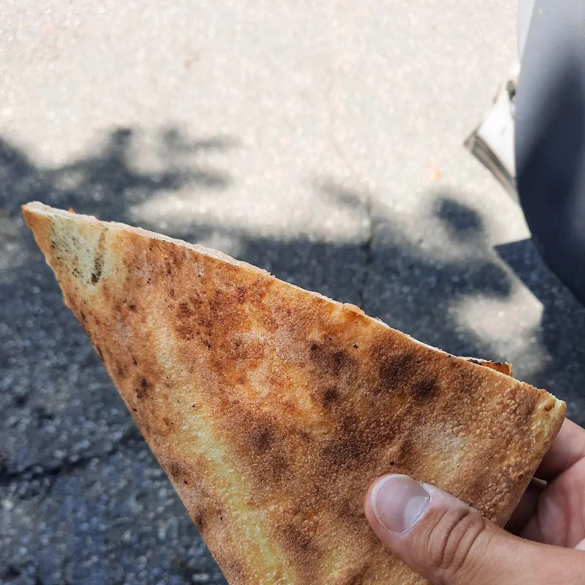 Plain Cheese Pizza Slice