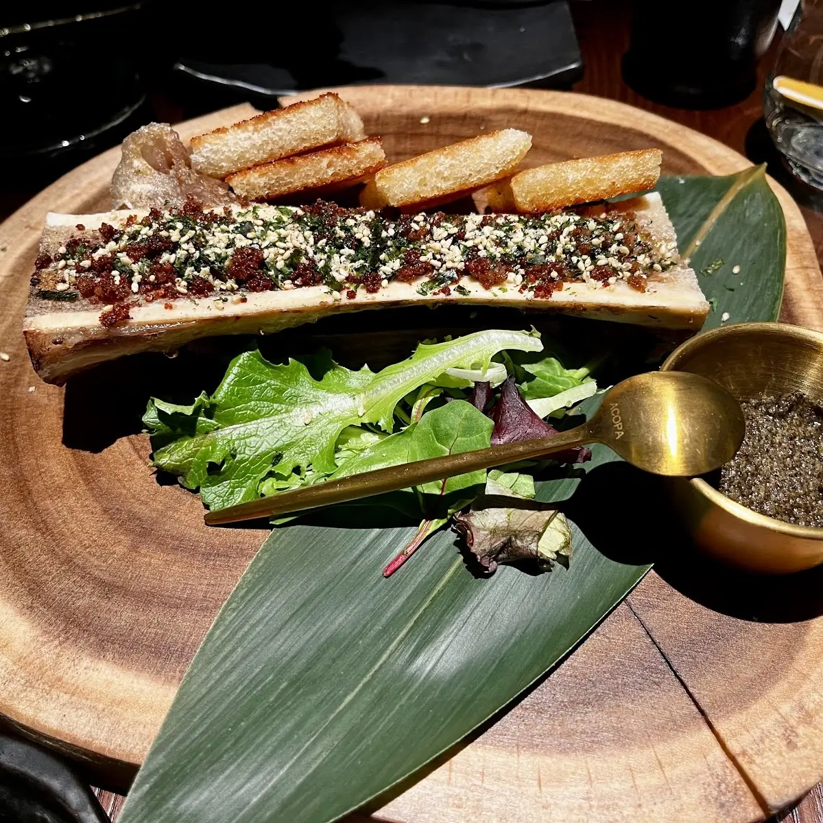 Roasted Bone Marrow Soup