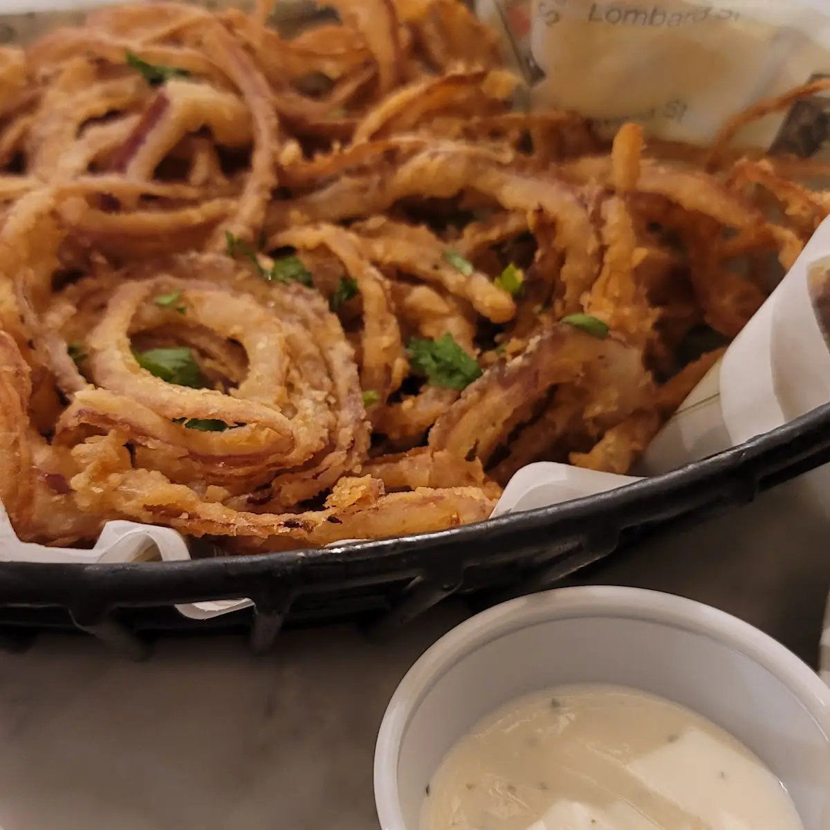 Thin Crispy Onion Rings