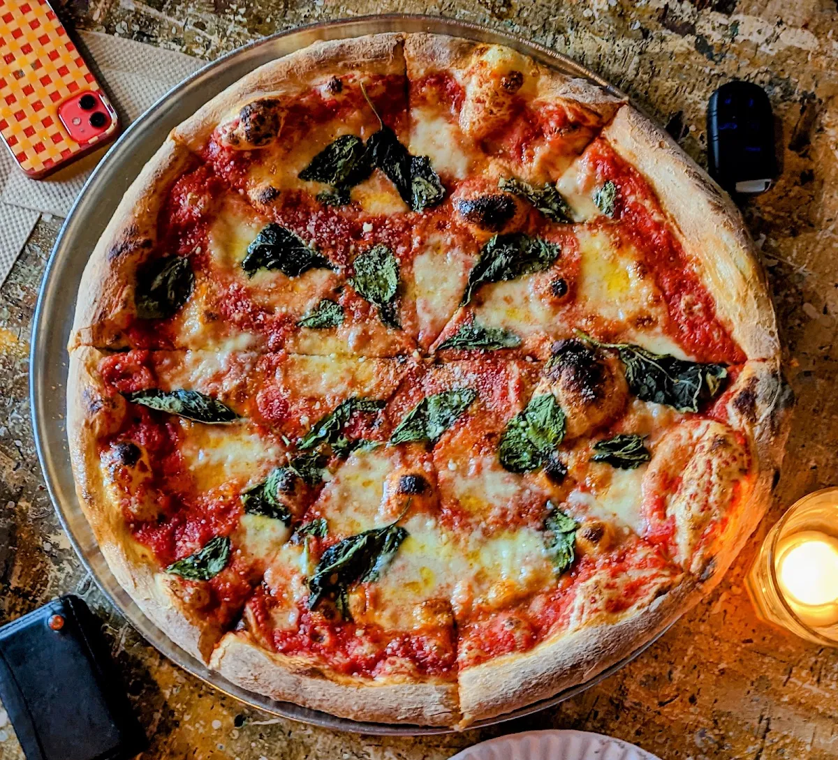 Margherita Pizza, North of Brooklyn Pizzeria