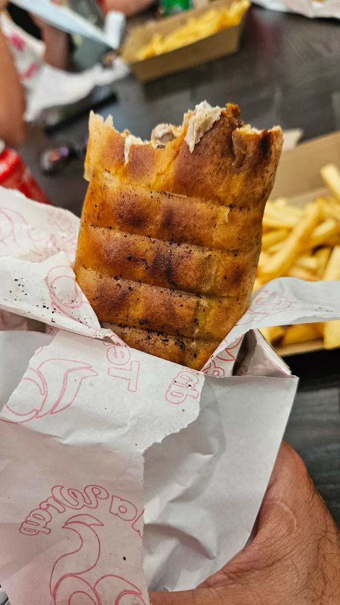 Dubai Chicken Wrap, Tender Wrap