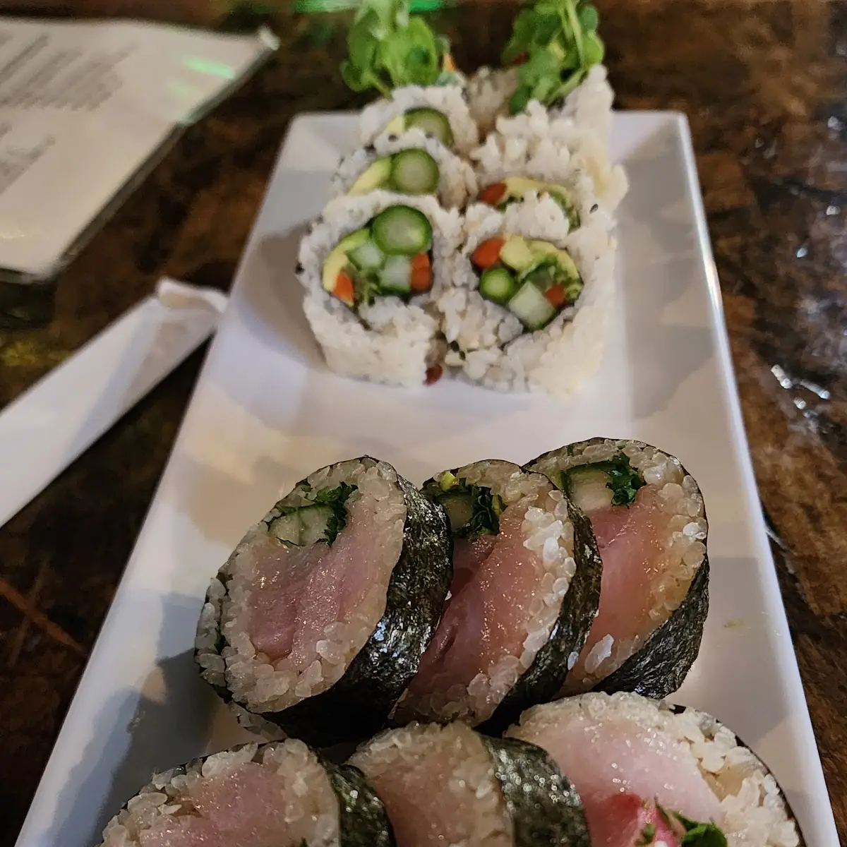 Rose Garden Hand Roll