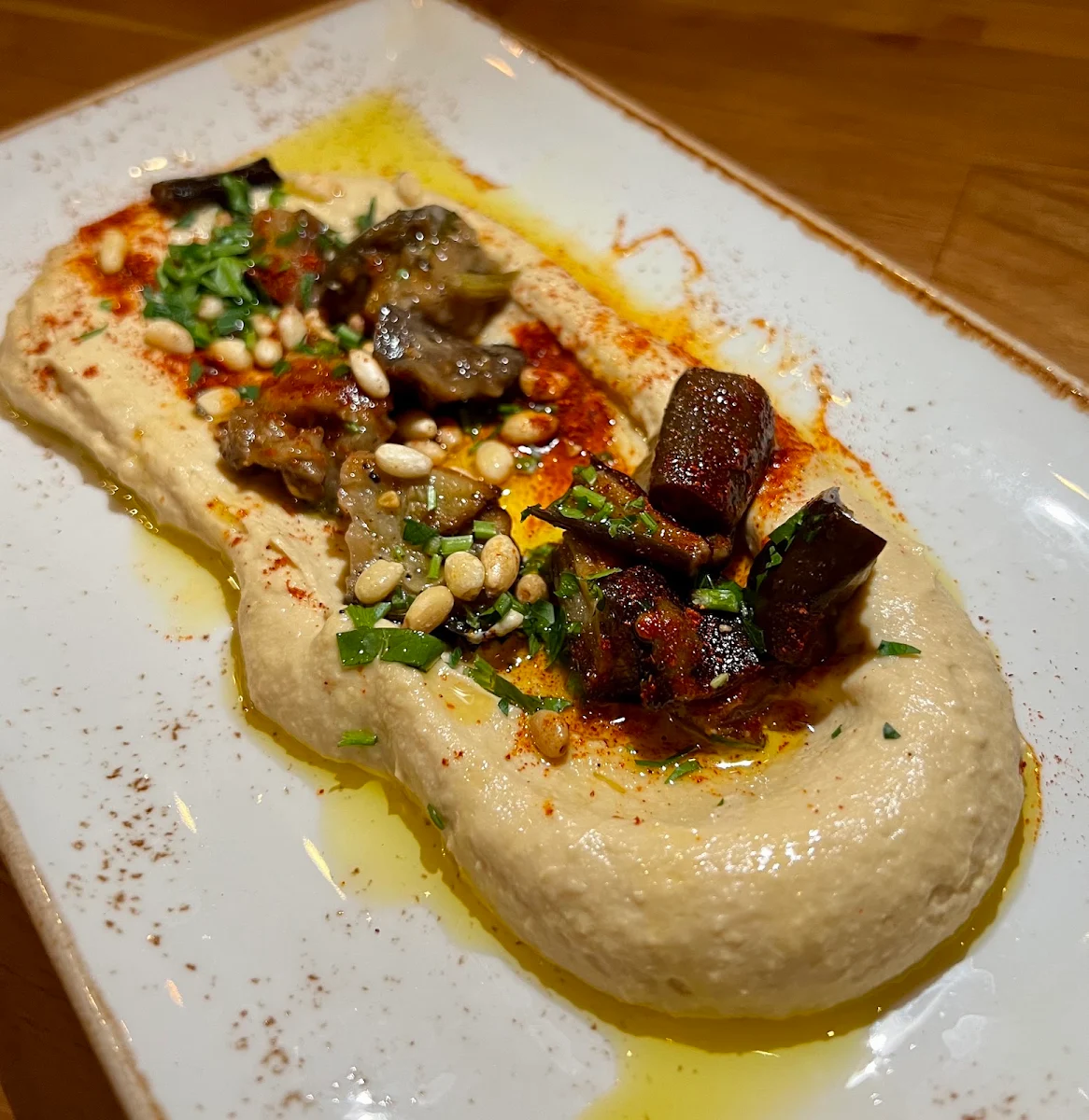 Smoked Hummus Eggplant, Patch Kitchen & Garden