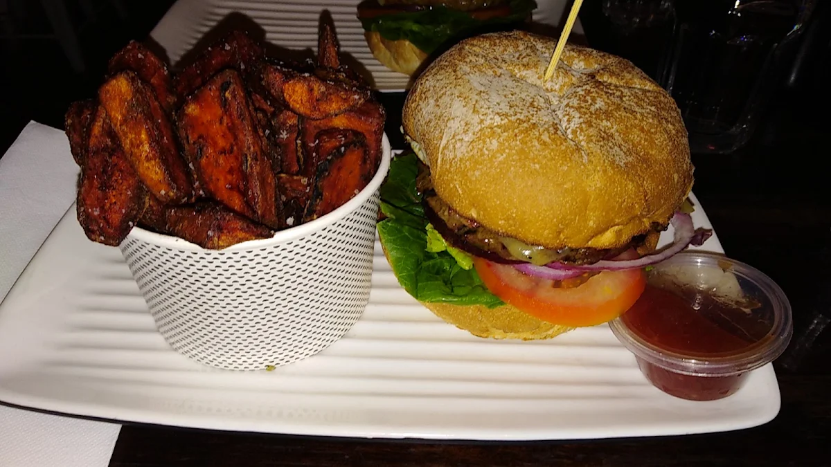 Big Queenslander and Sweet Potato Fries, Grill'd Townsville