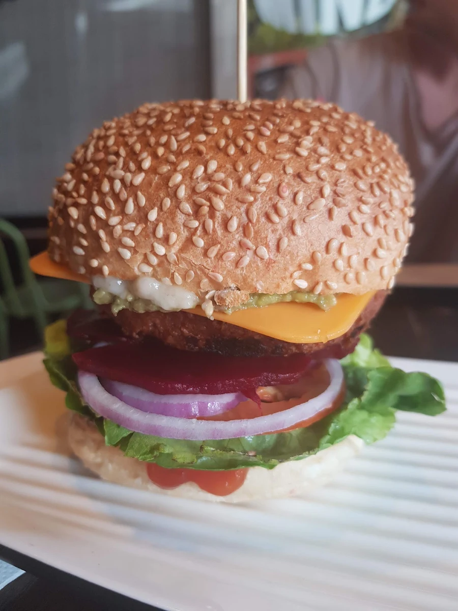 Vegan Beyond Meat Burger, Grill'd Townsville