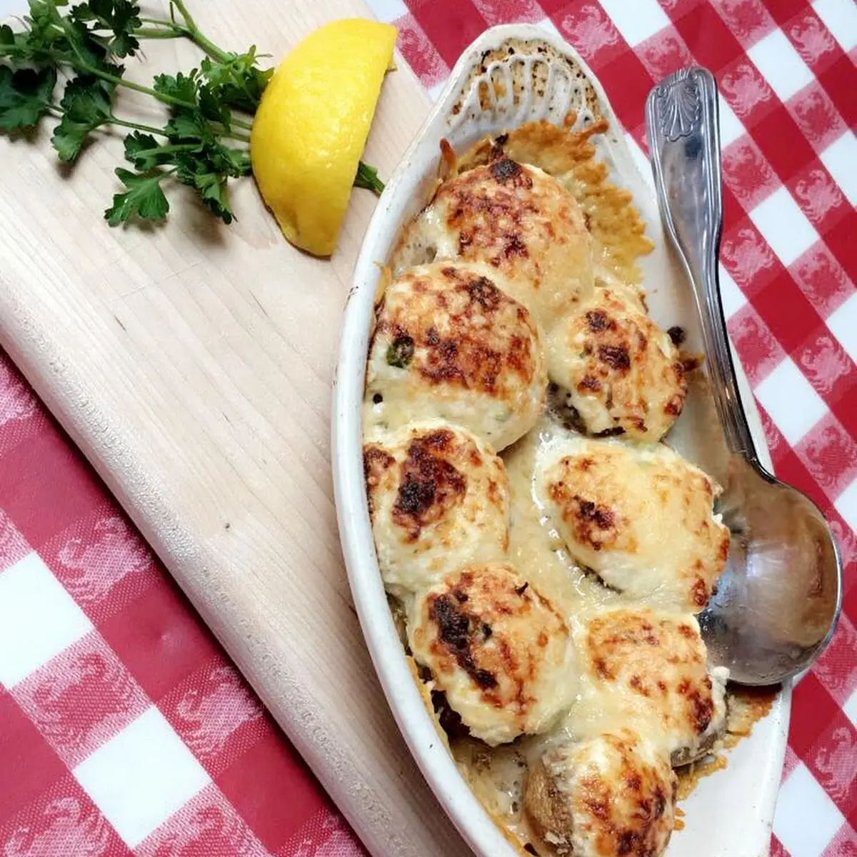 Crab Stuffed Mushrooms