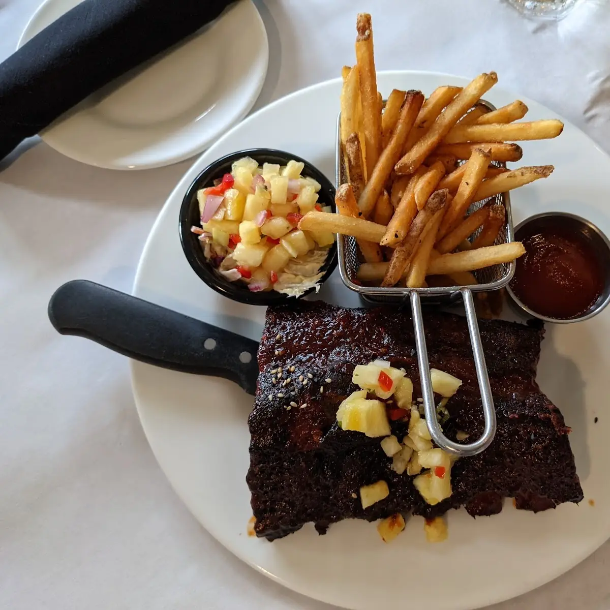 Guava BBQ Glazed Baby Back Ribs
