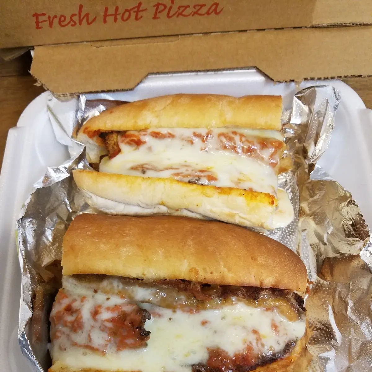 Eggplant Parmesan Sub