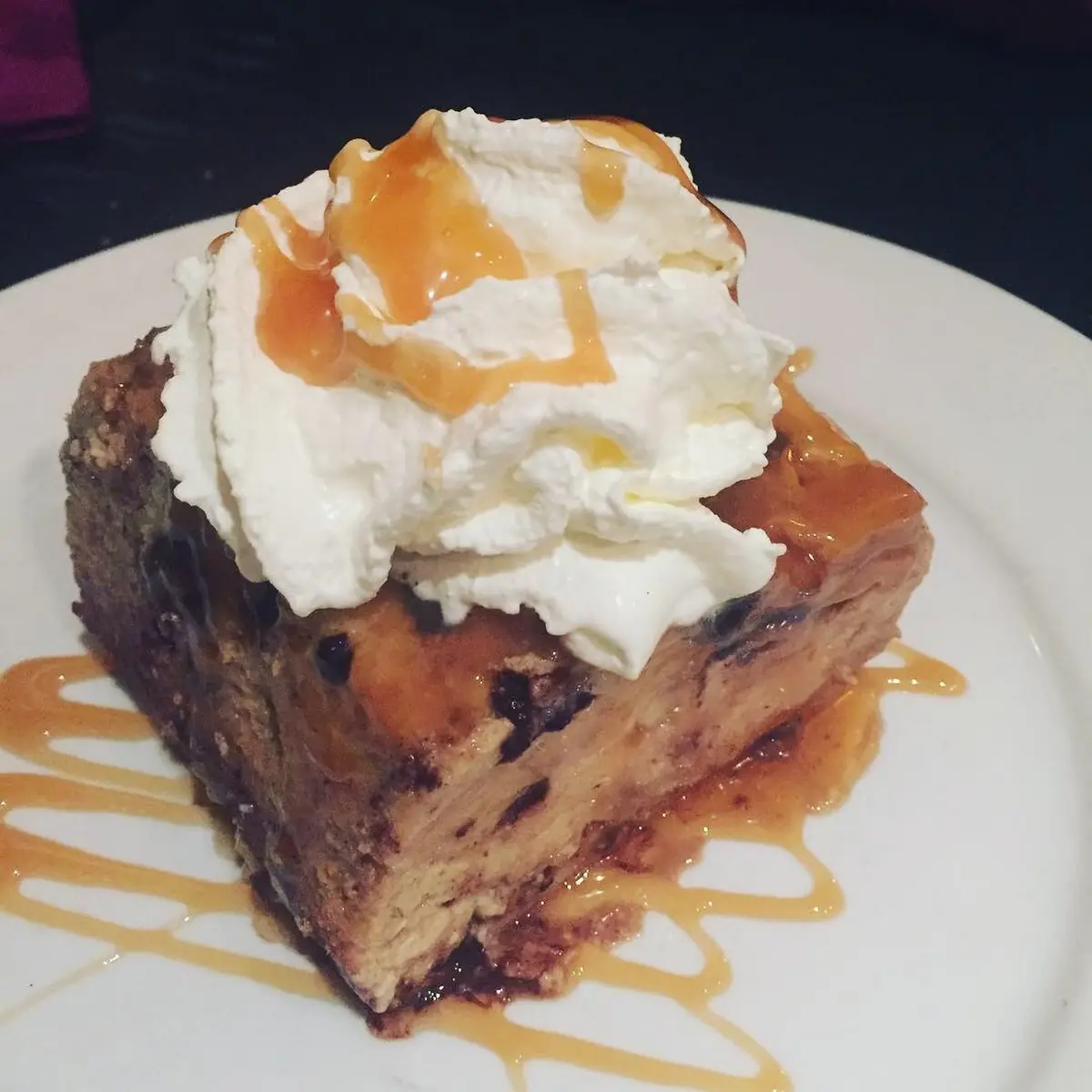 Warm Bread Pudding