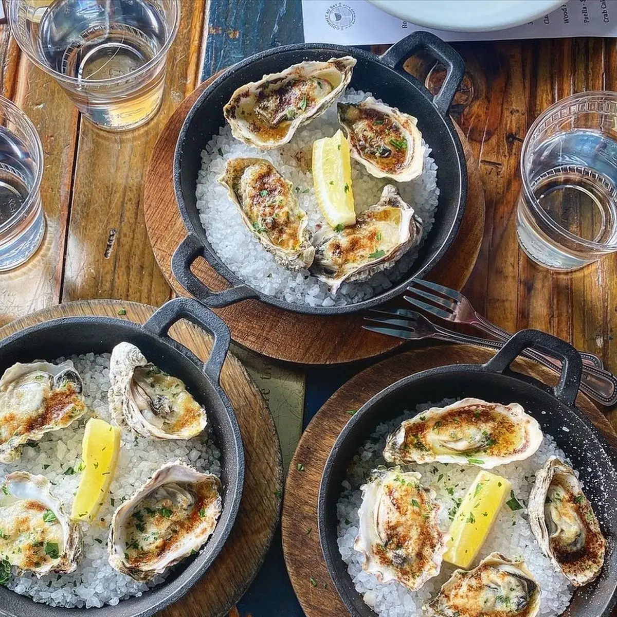 Oysters Rockefeller