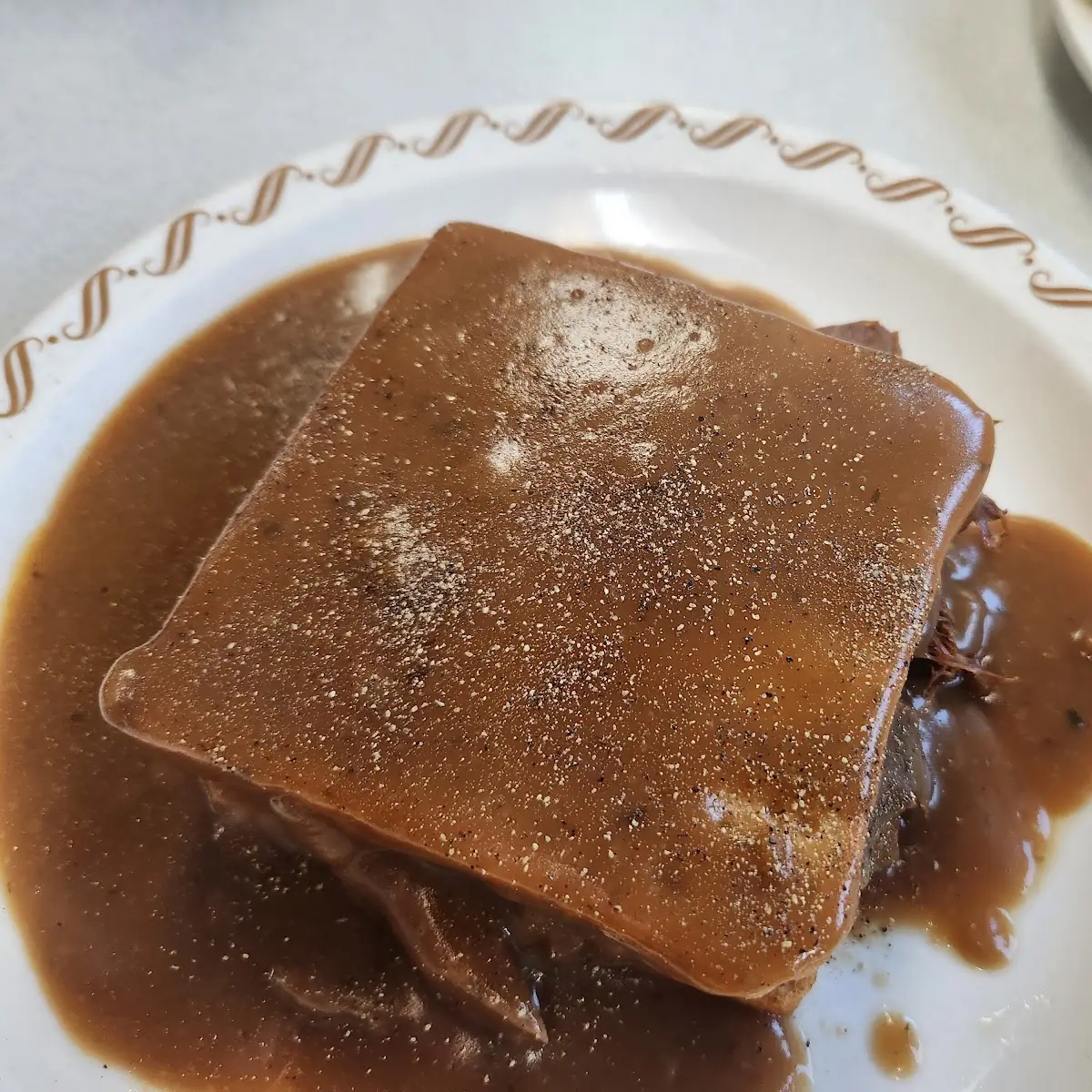 Open Faced Roast Beef