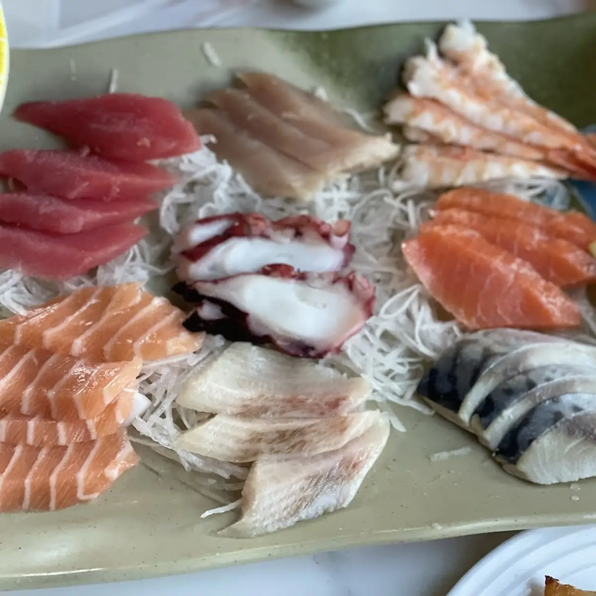 Tuna and Salmon Sashimi
