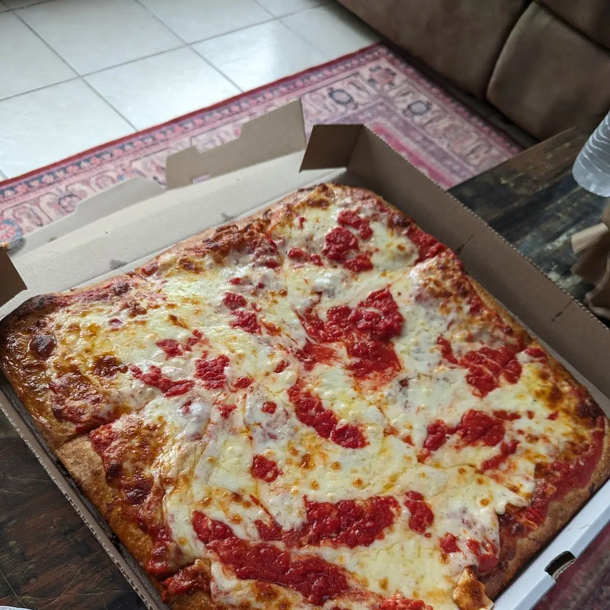 Sicilian Cheese Pizza