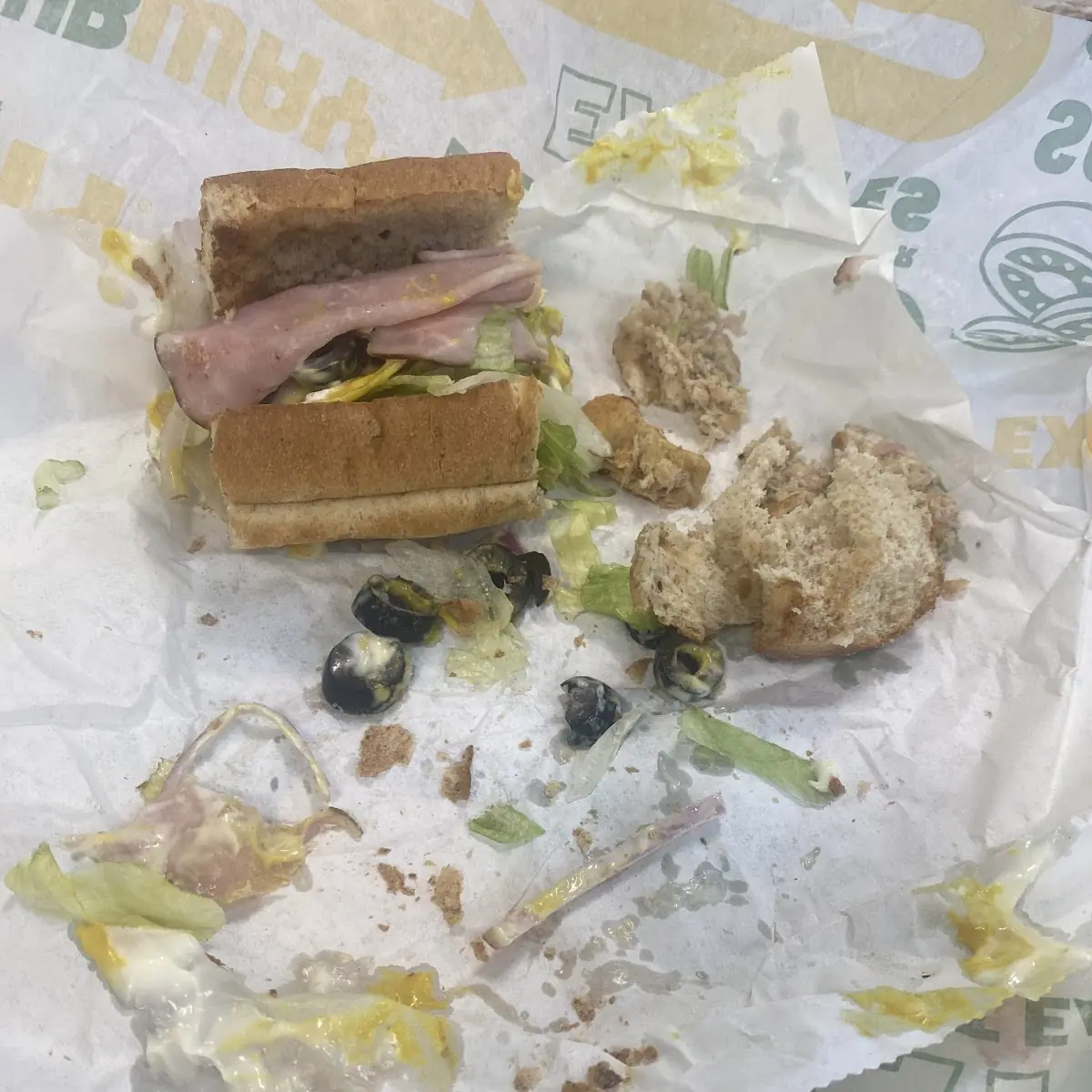 Subway Club Sandwich