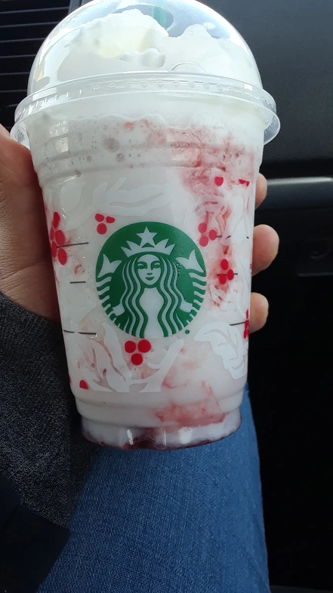 Strawberry Crème Frappuccino Blended Beverage