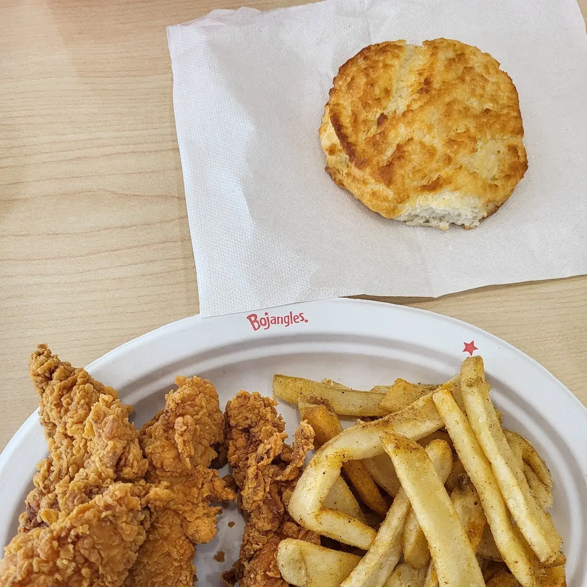 3 PC Chicken Strip Meal with Fries