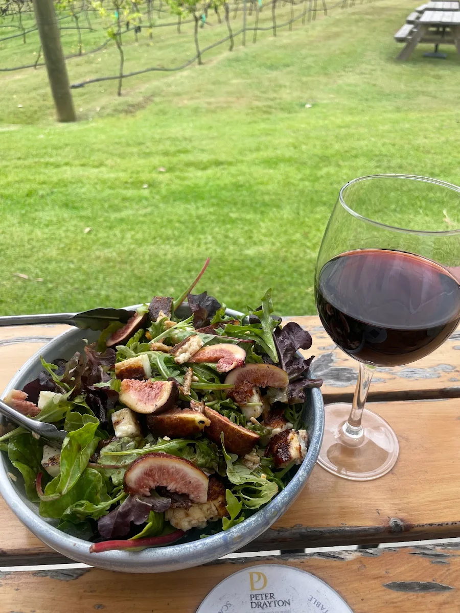 Fig and Halloumi Salad, IronBark Hill Brewing Co