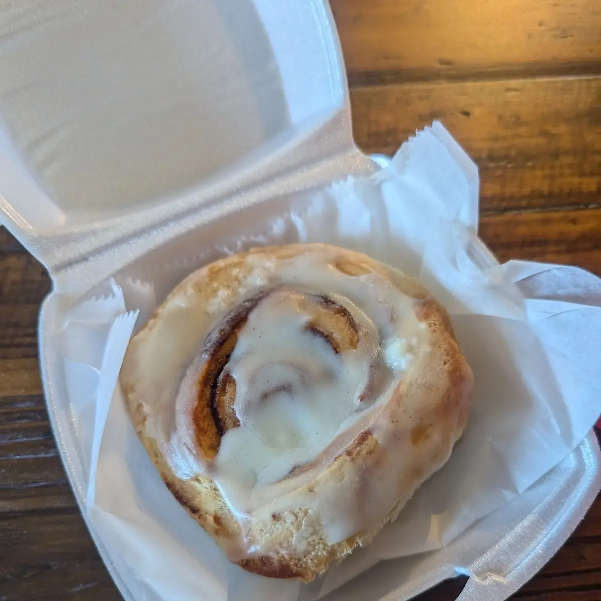Fresh Baked Muffins and Cinnamon Rolls While They Last