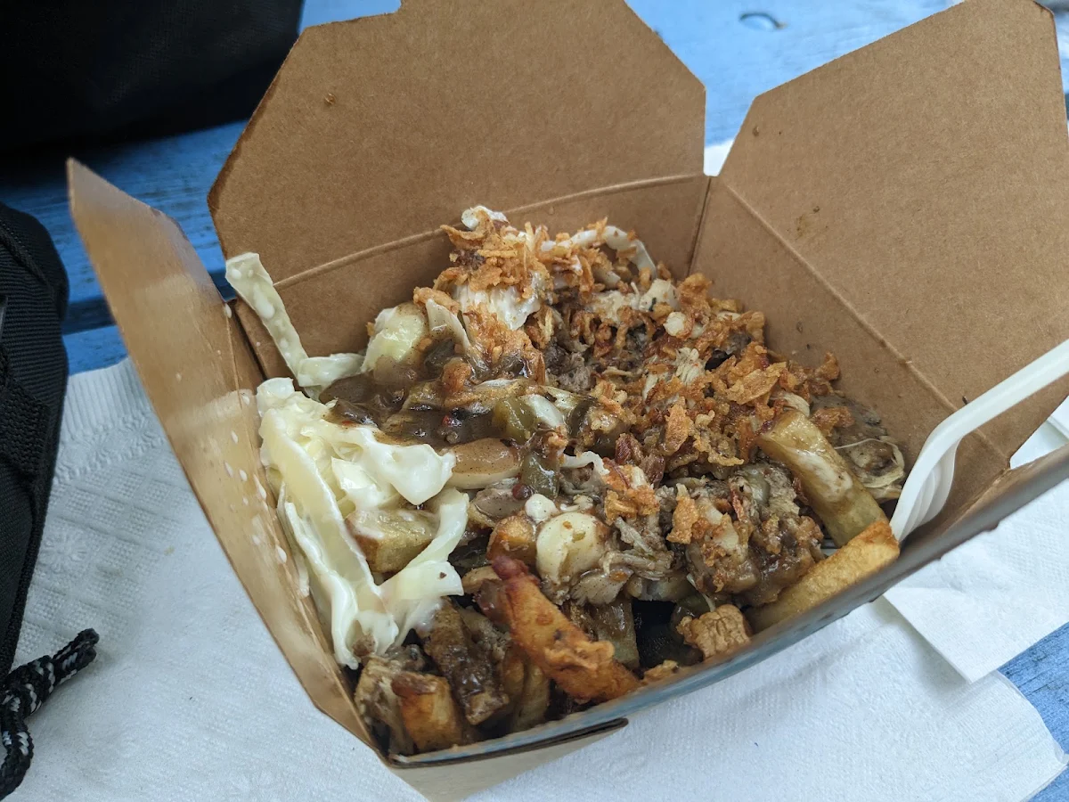 Jerk Chicken Poutine