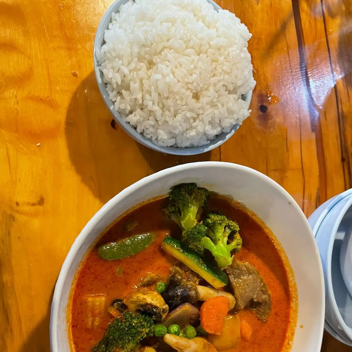 Triple Delight Red or Green Curry