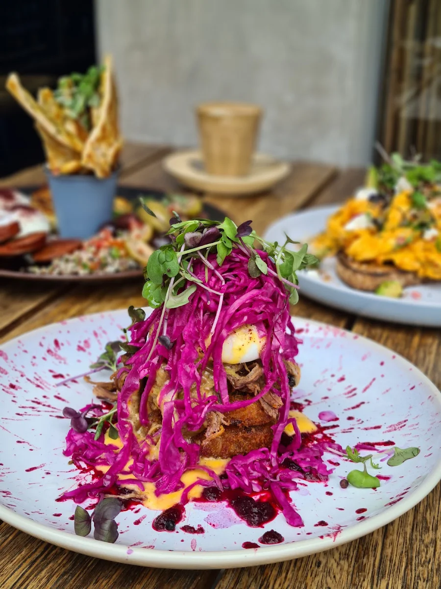 Pulled Pork Rosti Benedict, Mister Coppin