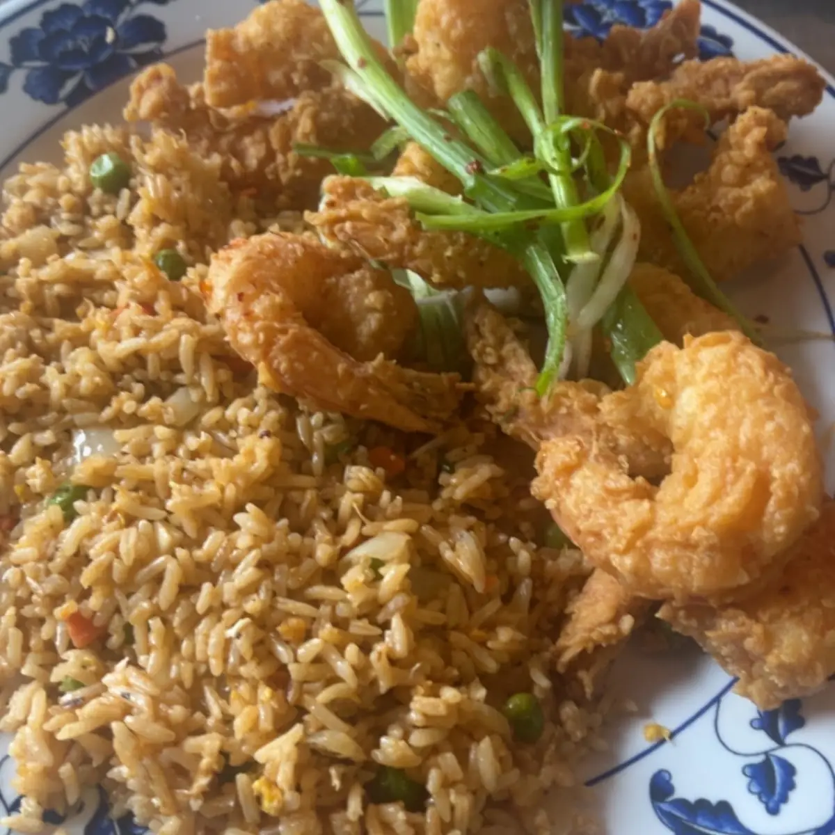 Shrimp and Chicken Fried Rice
