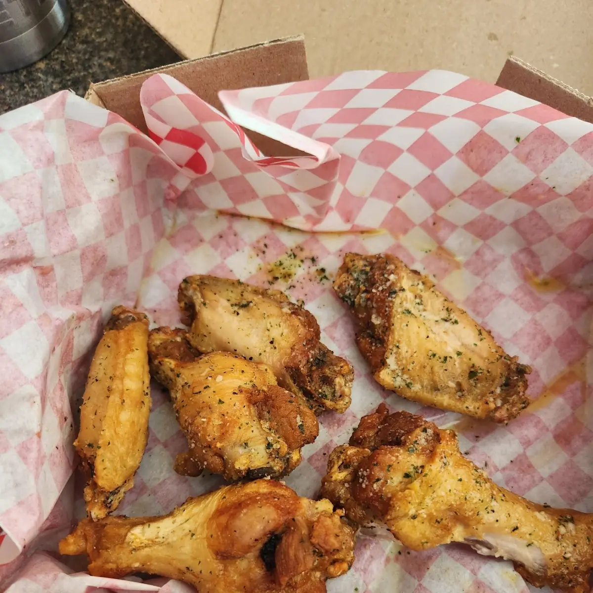 Garlic Parmesan Wings