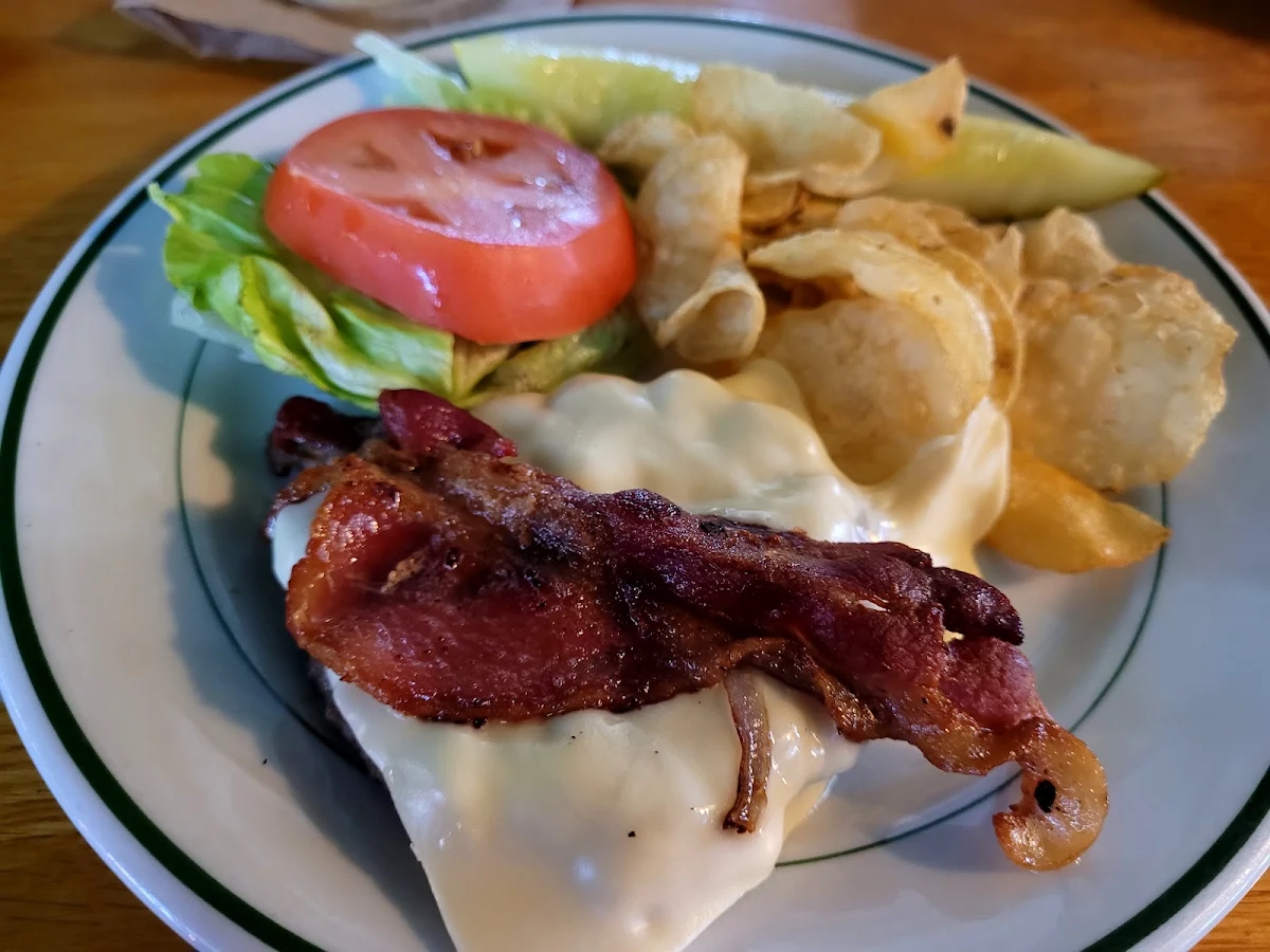 Bacon Cheeseburger Without Bun