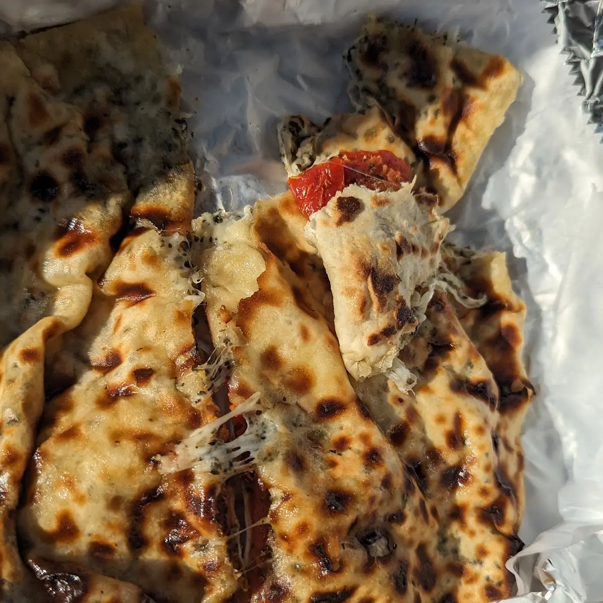 Tomato Basil Naan