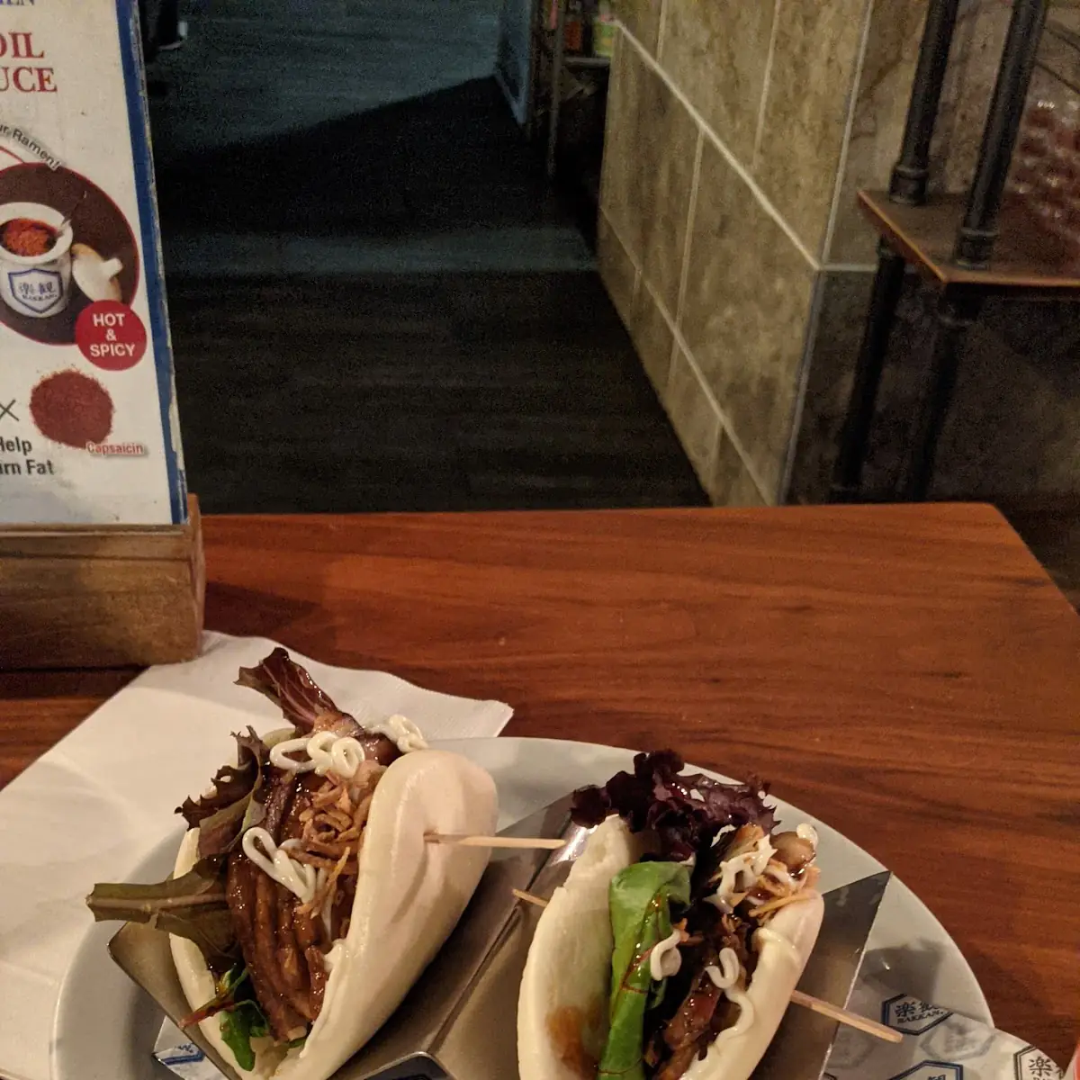 Pork Bun and Chicken Bun