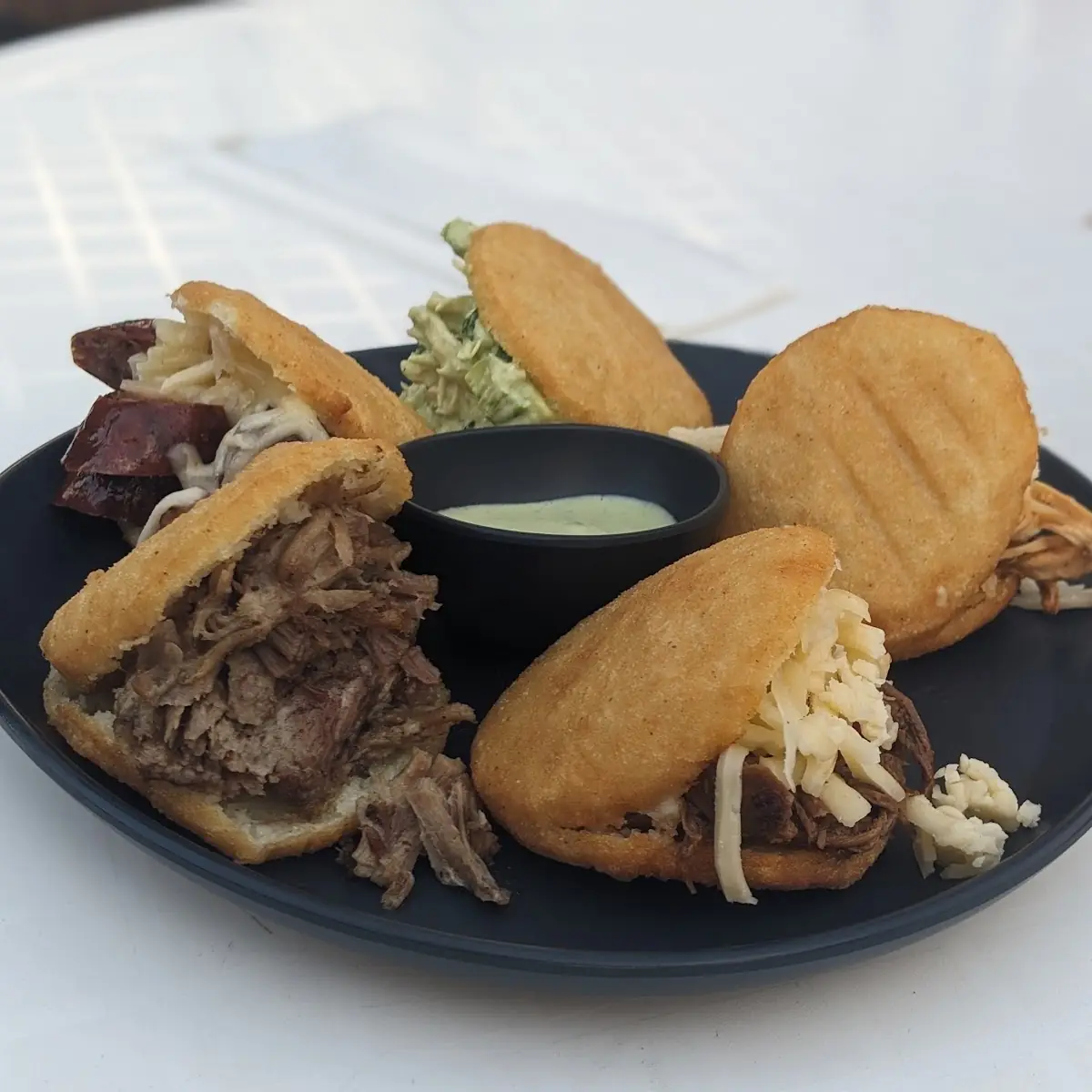 Arepa Sampler Platter