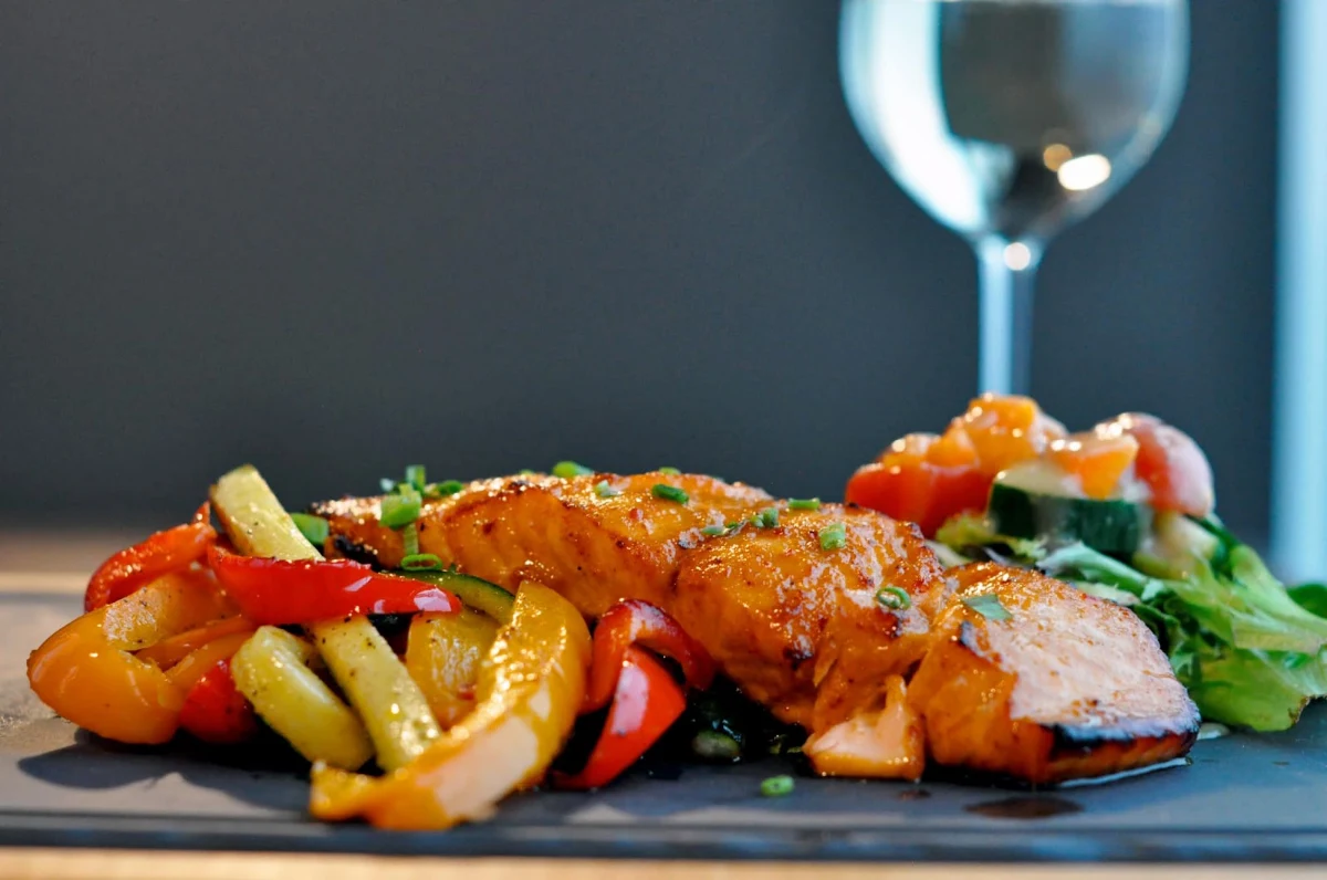 Pavé de Saumon Érable Et Chipotle Maple And Chipotle Salmon Steak